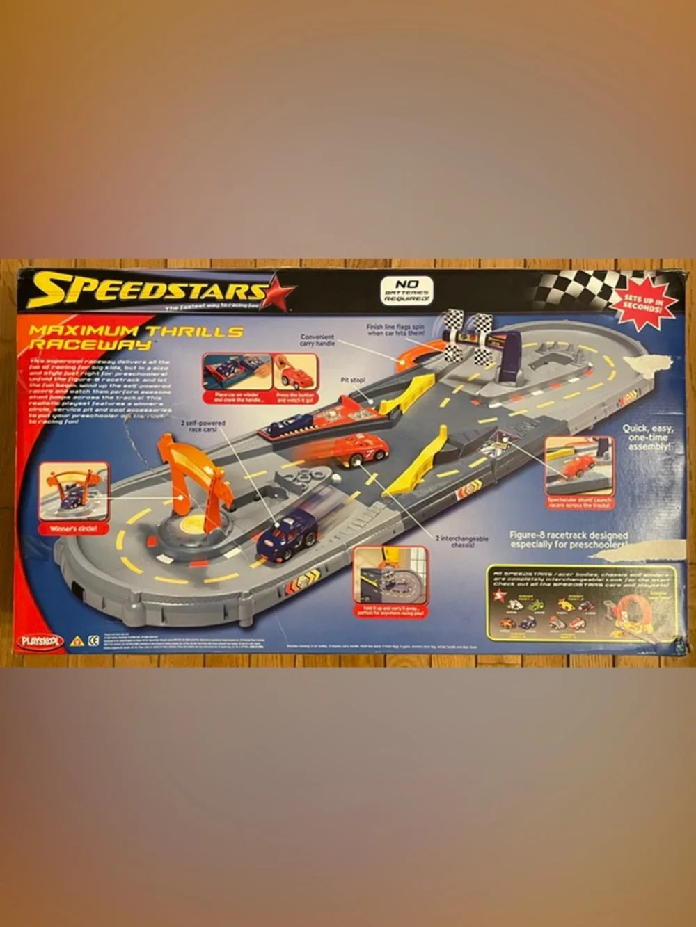 Playskool Speedstars Maximum Thrills Raceway